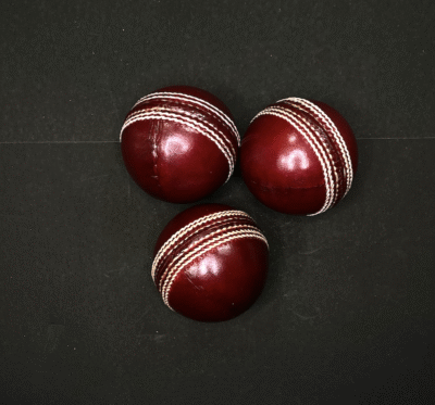 30 Over Ball Red Leather Ball | 4 piece